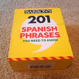 Spanish Language Flash Cards